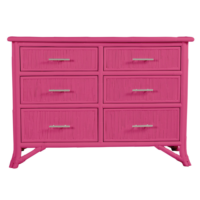 David Francis Furniture Bermuda 6 Drawer Dresser Wayfair